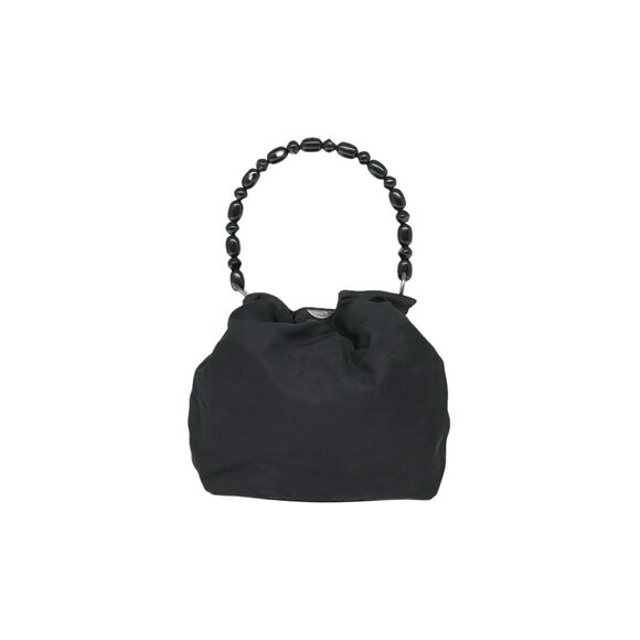 Christian Dior Black Nylon Maris Pearl Handbag - Picture 7 of 12